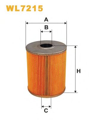 WIX FILTERS wl7215 -  Фильтр масляный двигателя